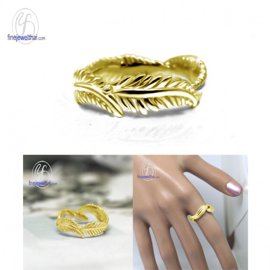 แหวนเงิน-เงินแท้-แหวนใบมะกอก-R131100 แหวนเงิน-เงินแท้-แหวนใบมะกอก-R131100