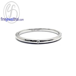 แหวนเพชร-แหวนเงิน-เพชร-เงินแท้925-แหวนหมั้น-แหวนแต่งงาน-R1359cz