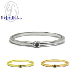 แหวนนิล-แหวนเงิน-นิลแท้-เงินแท้925-แหวนพลอย-R1361on