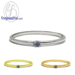 แหวนไพลิน-แหวนเงิน-ไพลินแท้-เงินแท้925-แหวนพลอย-R1361bl