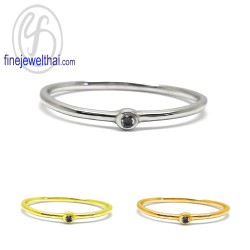 แหวนนิล-แหวนเงิน-นิลแท้-เงินแท้925-แหวนพลอย-R1362on