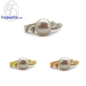 แหวนมุก-แหวนเงิน-มุก-R1366pl-w