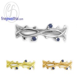 แหวนไพลิน-แหวนเงิน-ไพลินแท้-เงินแท้925-แหวนพลอย-R1374bl