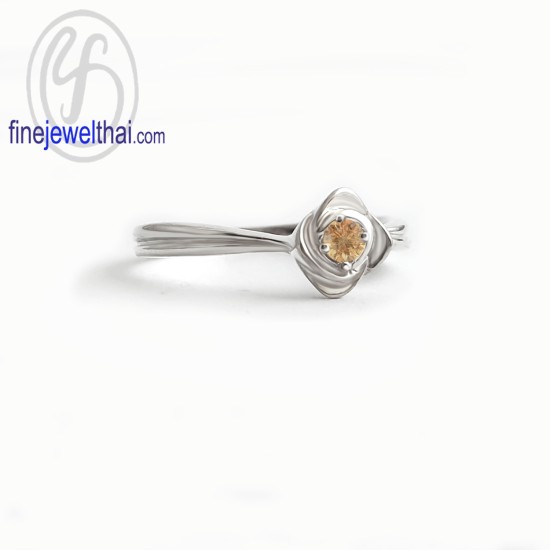 แหวนบุษราคัม-บุษราคัมแท้-แหวนพลอย-แหวนเงินแท้-R1375yl แหวนบุษราคัม-บุษราคัมแท้-แหวนพลอย-แหวนเงินแท้-R1375yl