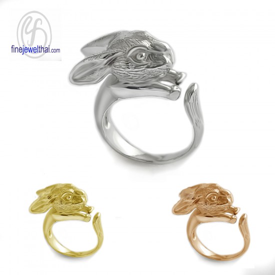 แหวนเงิน-แหวนกระต่าย-แหวนเกลี้ยง-เงินแท้-R138000