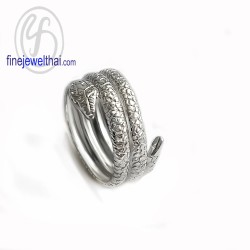 แหวนเงิน-แหวนงู-แหวนเกลี้ยง-เงินแท้-R138400 แหวนเงิน-แหวนงู-แหวนเกลี้ยง-เงินแท้-R138400