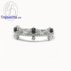 Princess-Black-Spinel-Onyx-Diamond-CZ-Silver-Birthstone-Ring-Finejewelthai-R1396on Princess-Black-Spinel-Onyx-Diamond-CZ-Silver-Birthstone-Ring-Finejewelthai-R1396on