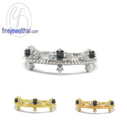 แหวนมงกุฎ-แหวนเจ้าหญิง-แหวนนิล-แหวนเงินแท้-นิลแท้-แหวนพลอย-แหวนเพชร-Finejewelthai-R1396on