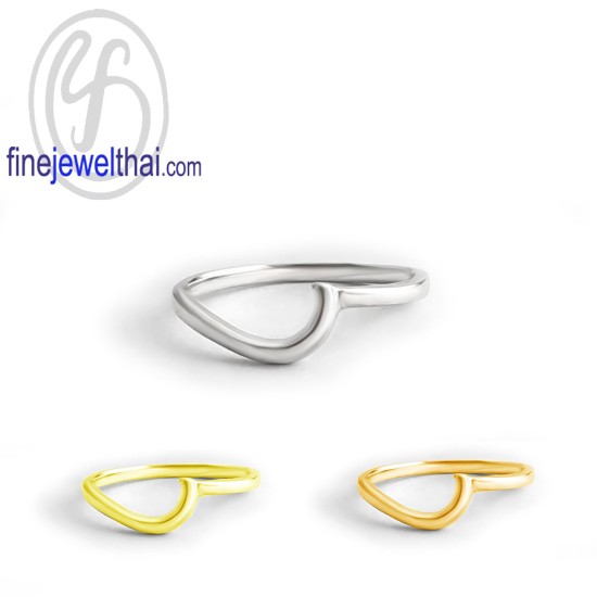 แหวนเกลี้ยง-แหวนมินิมอล-แหวนเงินแท้-Finejewelthai - R140400 แหวนเกลี้ยง-แหวนมินิมอล-แหวนเงินแท้-Finejewelthai - R140400