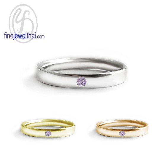 แหวนอะเมทิสต์-อะเมทิสต์แท้-เงินแท้ 925-แหวนพลอย-finejewelthai-R1412amt