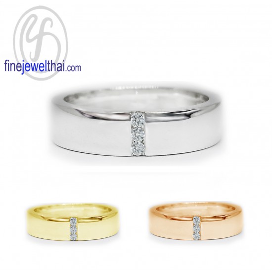 Diamond-CZ-Silver-Wedding-Ring-Finejewelthai-R1419cz_2