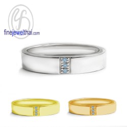 แหวนโทพาซ-แหวนเงิน-โทพาซแท้-เงินแท้925-R1419tp