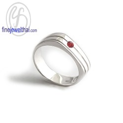 แหวนทับทิม -แหวนเงิน-ทับทิม แท้-เงินแท้925-แหวนพลอยประจำเดือนเกิด-R1423rb แหวนทับทิม -แหวนเงิน-ทับทิม แท้-เงินแท้925-แหวนพลอยประจำเดือนเกิด-R1423rb