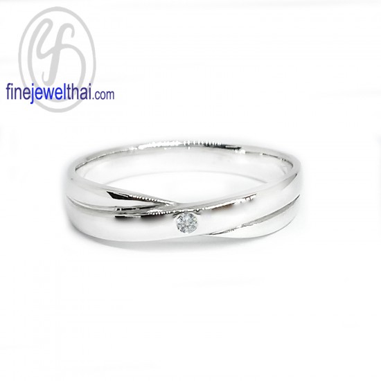 แหวนคู่-แหวนอินฟินิตี้-แหวนเพชร-แหวนเงิน-เพชรแท้-เงินแท้925-แหวนหมั้น-แหวนแต่งงาน-Diamond_Gift_set58