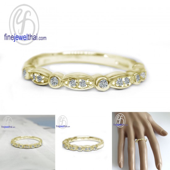 แหวนวินเทจ-แหวนเพชร-แหวนเงิน-เพชรสังเคราะห์-เงินแท้925-R1433cz