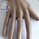 แหวนมินิมอล-แหวนเพชร-แหวนเงิน-เพชรสังเคราะห์-เงินแท้925-R1435cz