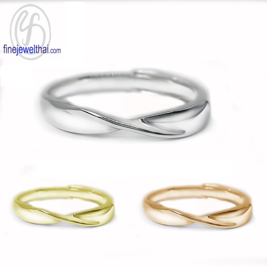 Infinity-Silver-Wedding-Ring-Finejewelthai-R143700 Infinity-Silver-Wedding-Ring-Finejewelthai-R143700