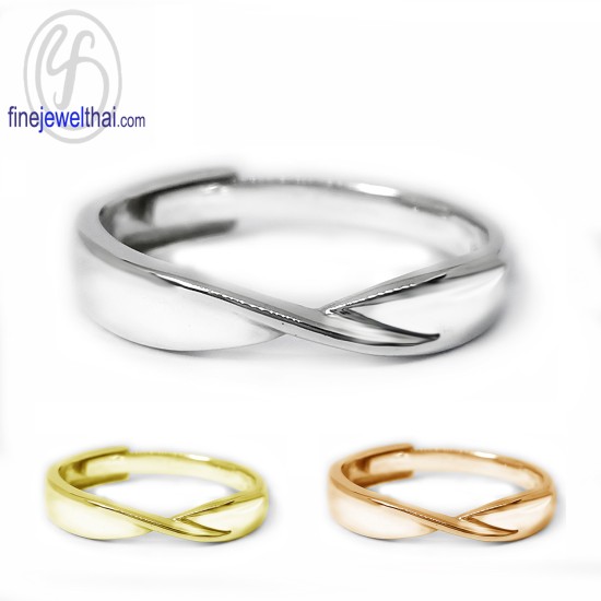 Infinity-Silver-Wedding-Ring-Finejewelthai-R143800 Infinity-Silver-Wedding-Ring-Finejewelthai-R143800
