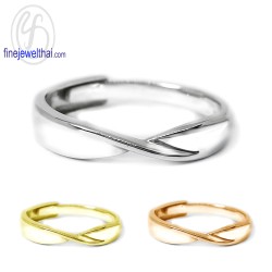 แหวนอินฟินิตี้-แหวนเงิน-เงินแท้925-แหวนหมั้น-แหวนแต่งงาน-R143800