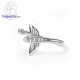 Dragonfly-Aquamarine-Diamond-CZ-Silver-Ring-Birthstone-Finejewelthai-R1442aq