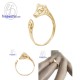 แหวนนักษัตร-ปีฉลู-แหวนรูปวัว-แหวนเงินแท้-Finejewelthai-R144600