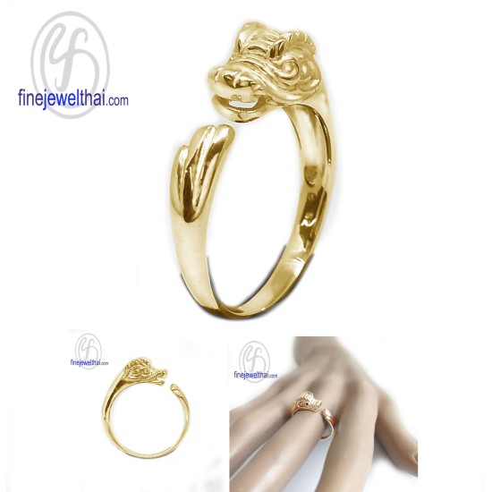 แหวนนักษัตร-ปีมะโรง-แหวนรูปมังกร-แหวนเงินแท้-Finejewelthai-R144900