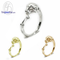 แหวนนักษัตร-ปีจอ-แหวนรูปสุนัข-แหวนเงินแท้-Finejewelthai-R145500