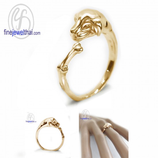 แหวนนักษัตร-ปีจอ-แหวนรูปสุนัข-แหวนเงินแท้-Finejewelthai-R145500