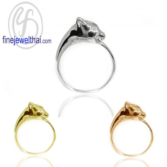 แหวนนักษัตร-ปีขาล-แหวนรูปเสือ-แหวนเงินแท้-Finejewelthai-R145800