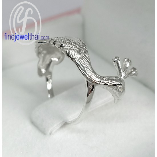 แหวนรูปนกยุง-แหวนเงินแท้-Finejewelthai-R145900