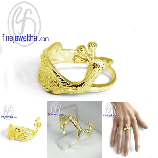 แหวนรูปนกยุง-แหวนเงินแท้-Finejewelthai-R145900 แหวนรูปนกยุง-แหวนเงินแท้-Finejewelthai-R145900