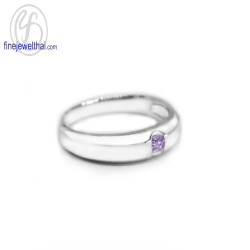 แหวนอะเมทิสต์-แหวนเงิน-อะเมทิสต์แท้-เงินแท้-R1465amt แหวนอะเมทิสต์-แหวนเงิน-อะเมทิสต์แท้-เงินแท้-R1465amt