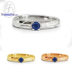 แหวนไพลิน-แหวนเงิน-ไพลินแท้-เงินแท้-R1468bl