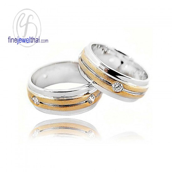 แหวนเพชร-แหวนเงิน-เพชรสังเคราะห์-เงินแท้925-แหวนคู่-แหวนหมั้น-แหวนแต่งงาน-RC3012cz-s