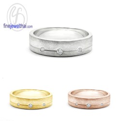 แหวนเพชร-แหวนเงิน-เพชรสังเคราะห์-เงินแท้925-แหวนหมั้น-แหวนแต่งงาน-R30146cz