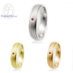 แหวนทับทิม-แหวนเงิน-แหวนพลอย-ทับทิมแท้-R3014rb