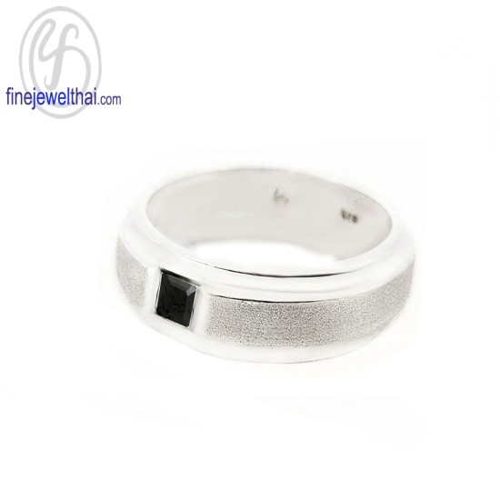แหวนนิล-แหวนเงิน-แหวนพลอย-นิลแท้-R3029on แหวนนิล-แหวนเงิน-แหวนพลอย-นิลแท้-R3029on