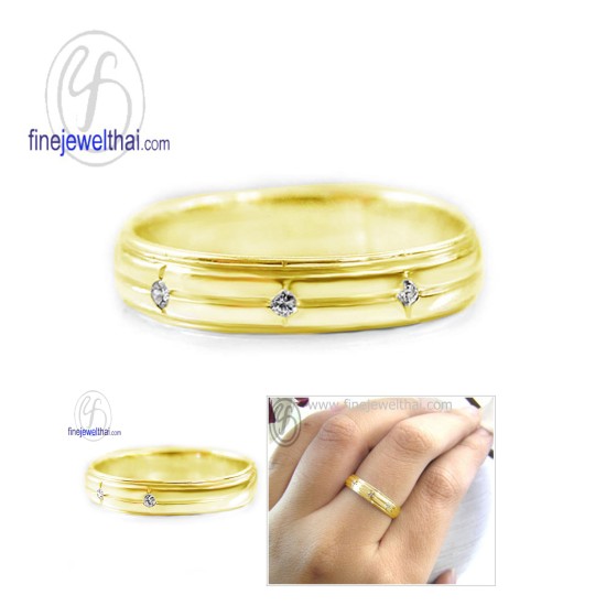 แแหวนเพชร-แหวนเงิน-เพชรแท้-เงินแท้ 92-finejewelthai -R3032di