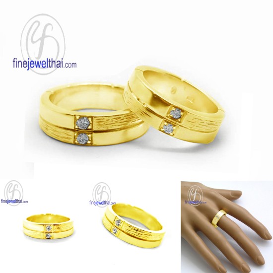 แหวนคู่-แหวนคู่เงิน-แหวนเงิน-แหวนเพชร-แหวนหมั้น-แหวนแต่งงาน-Finejewelthai-RC3034cz