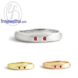 แหวนทับทิม-ทับทิมแท้-แหวนพลอย-แหวนเงินแท้-R3064rbm