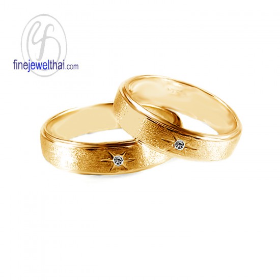 แหวนเพชร-แหวนเงิน-เพชรแท้-เงินแท้925-แหวนคู่-แหวนหมั้น-แหวนแต่งงาน-RC3089dim