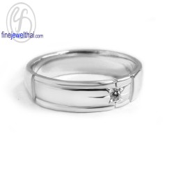 แหวนเพชรสังเคราะห์-แหวนเงินแท้-แหวนคู่-แหวนหมั้น-แหวนแต่งงาน-RC1263cz