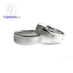 แหวนทองคำขาว-แหวนเพชร-แหวนคู่-แหวนแต่งงาน-ทอง-เพชร-finejewelthai-RCMO001