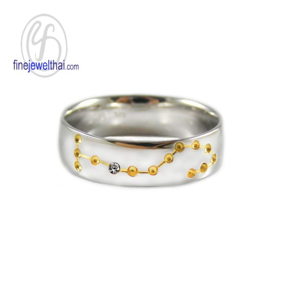 แหวนราศี-ราศีพิจิก-แหวนเพชร-แหวนเงินแท้-Finejewelthai-R1276cz_11