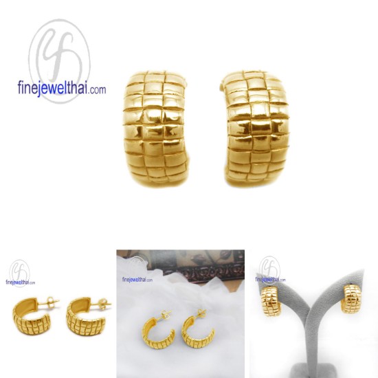 ต่างหูเงิน-งานสุวัน-ต่างหูเงินแท้-finejewelthai-SWE019 ต่างหูเงิน-งานสุวัน-ต่างหูเงินแท้-finejewelthai-SWE019