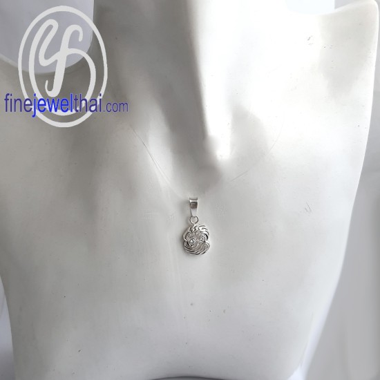 จี้ราศี-ราศีมีน-จี้เพชร-จี้เงินแท้-Finejewelthai-P1176cz00