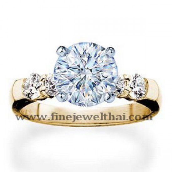 แหวนหมั้น-แหวนเพชรแท้-แหวนทองคำ-พร้อมใบรับประกัน-RMG4