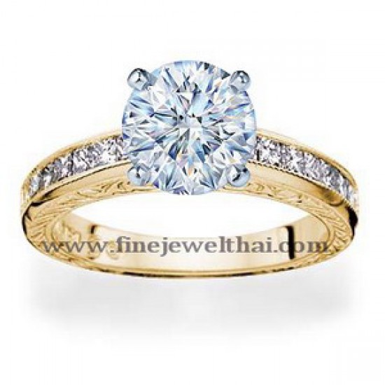 แหวนหมั้น-แหวนเพชรแท้-แหวนทองคำ-พร้อมใบรับประกัน-RMG12
