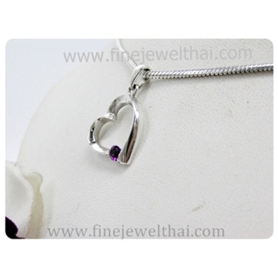 จี้อะเมทิสต์-จี้หัวใจ-จี้เงิน-จี้พลอย-อะเมทิสต์แท้-P1102amt จี้อะเมทิสต์-จี้หัวใจ-จี้เงิน-จี้พลอย-อะเมทิสต์แท้-P1102amt
