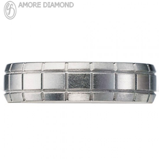 แหวนผู้ชาย-แหวนเกลี้ยง-แหวนแต่งงาน-แหวนทองคำขาว-RM002-WG